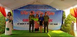 Đoàn thanh niên Công an tỉnh thăm Trường trẻ em khuyết tật tỉnh nhân ngày Người khuyết tật Việt Nam.