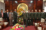 Đoàn Công an tỉnh Salavan thăm, chúc Tết tại Công an tỉnh Quảng Trị