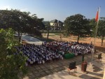 Một buổi tuyên truyền pháp luật tại trường THPT Nguyễn Hữu Thận