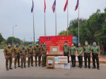 Công an tỉnh Quảng Trị trao tặng thiết bị vật tư, y tế