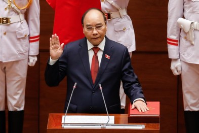 Chủ tịch nước Nguyễn Xuân Phúc tuyên thệ trước Quốc hội